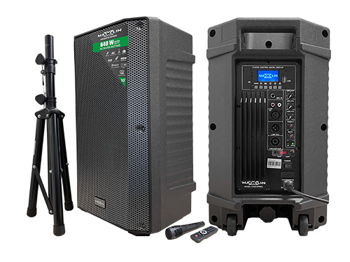 Cabina Activa Maxlin MX10Z 10´´ 640W PMPO