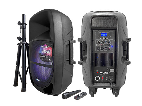 Cabina Activa Maxlin MX15E 960W PMPO