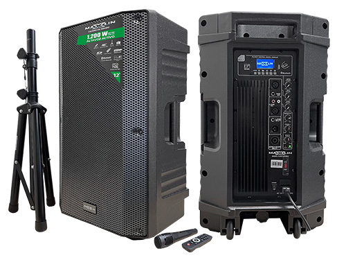 Cabina Activa Maxlin MX12Z 12´´ 1200W PMPO