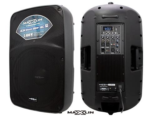Cabina Activa Maxlin CABI15PMXK 15´´ 2400W PMPO