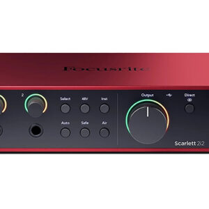 Interface Focusrite Scarlett 2I2 4G
