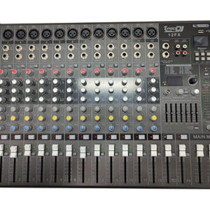 Mezclador Análogo Pro DJ 12FX