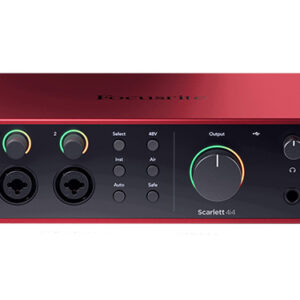 Interface Focusrite Scarlet 4I4 4G