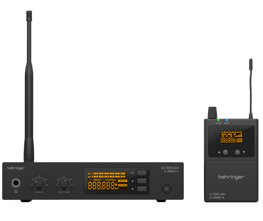 Sistema Monitoreo Inalámbrico Behringer UL1000G2