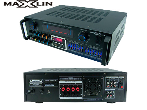 Amplificador Maxlin AMPAC1200